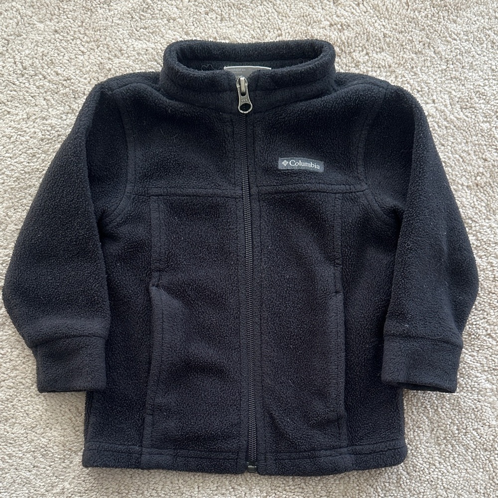 Columbia Midnight Black Fleece Jacket